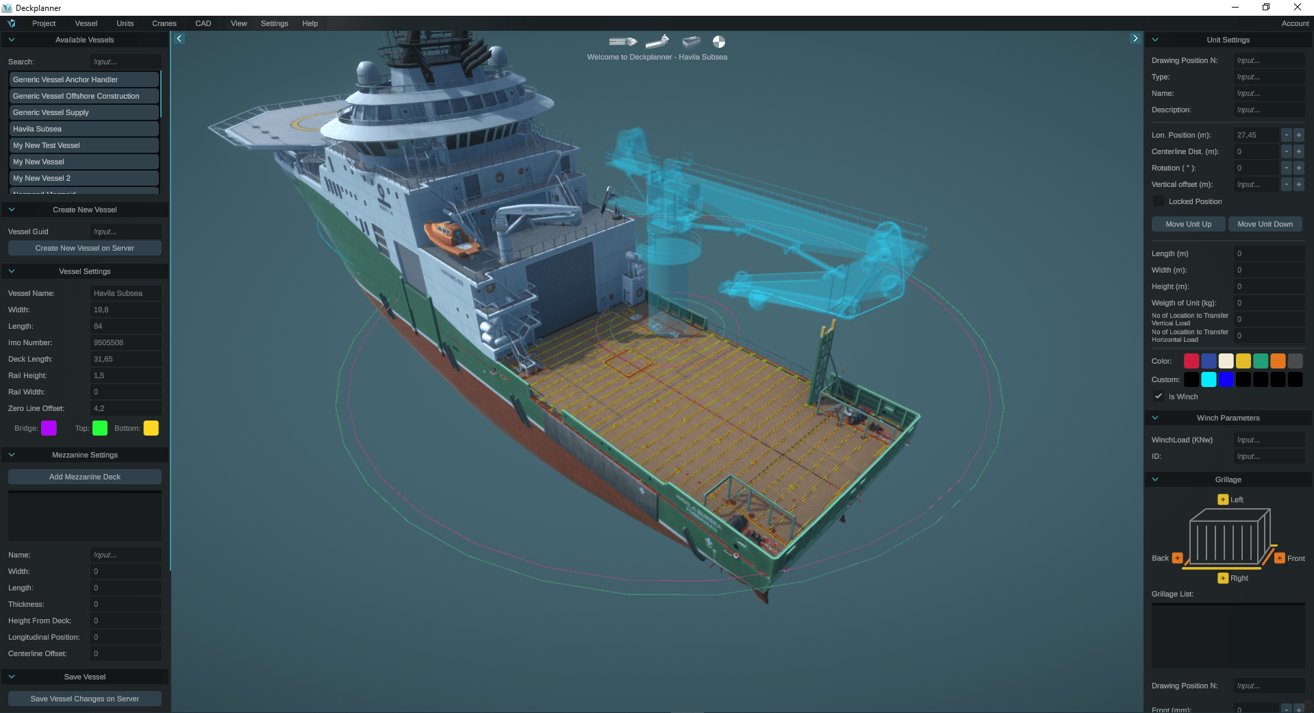 Deckplanner - Simple mobilization for offshore vessels | Getting Started